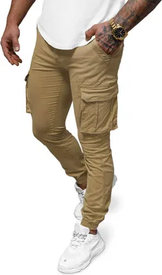 Produktbild von Herren Chino Jogger Beige OZONEE NB/MP0202KZ 33