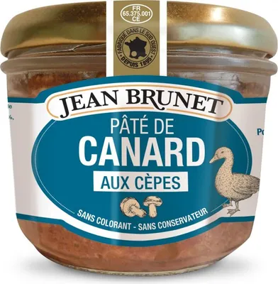 Image de Pâté de canard aux cèpes, 180 g