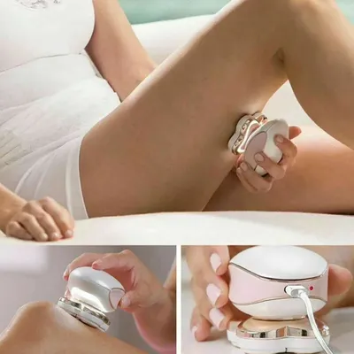 Zdjęcie produktu dla Golarka elektryczna dla kobiet Finish Touch bezmarkowy depilator damski do nóg, ciała, ramion, bikini trymer pod pachami