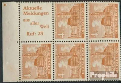 Produktbild von Briefmarken Berlin (West) 1952 Mi Hbl7 postfrisch Berliner Bauten