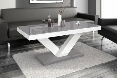 Produktbild von Design Couchtisch HV-888 Hochglanz Highgloss Tisch Wohnzimmertisch