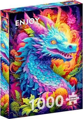 Zdjęcie produktu dla Puzzle 1000 elementów Enjoy – Niebiański smok