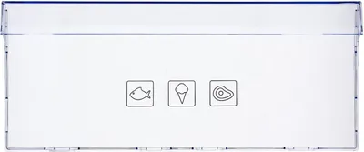 Produktbild von Griffblende Beko 5928580100 mitte für Gefrierschublade in KühlGefrierKombination
