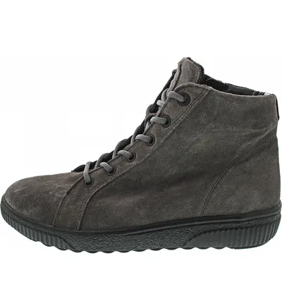 Produktbild von Waldläufer H-Steffi Damen Schnürstiefel in Grau, Größe 4.5