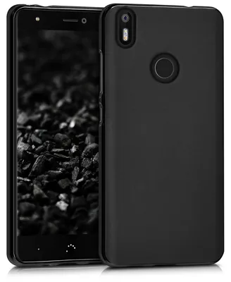 Produktbild von kwmobile Handyhülle für bq Aquaris X / X Pro Hülle - TPU Case - Kabelloses Laden - Schutzhülle Cover in Schwarz matt