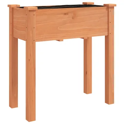 Obrázek produktu pro Truhlík s vložkou hnědý 71 x 37 x 76 cm masivní jedlové dřevo