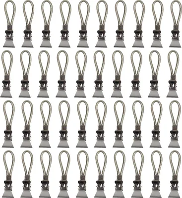 Produktbild von 40x Handtuchclips Handtuchalter Handtuchklammer Aufhängeclips Handtuchaufhänger