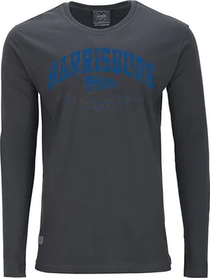 Produktbild von Übergrößen Longshirt Harrisburg Blau AHORN SPORTSWEAR Iron Grey 3XL
