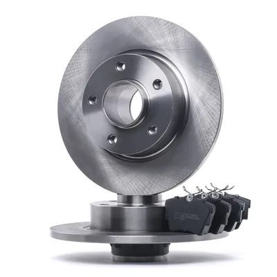 Produktbild von 2X Bremsscheiben + Bremsbeläge Hinten