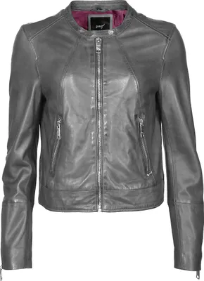 Produktbild von Maze Lederjacke 183Grenada Damen grey 3XL
