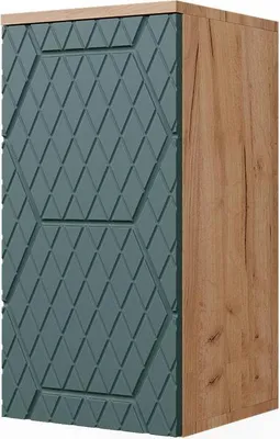 Produktbild von Badschrank Vicco Irma Grün/Goldkraft Eiche 30 x 59 cm 2 Fächer, Badezimmer, Model 42862