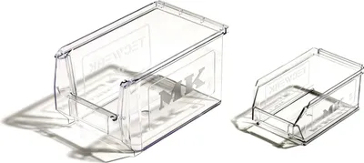 Immagine prodotto di Contenitore aperto L230/200xL150xH130mm SAN trasparente