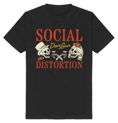 Produktbild von Social Distortion T-Shirt Herren Dear Lover schwarz XL