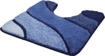 Produktbild von Kleine Wolke WC-Vorleger Wave 55 x 55 cm, marineblau