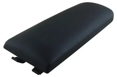 Produktbild von Deckel Abdeckung LEDER Schwarz für Original Mittelarmlehne VW Passat B5 Polo 6R