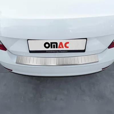Image de Protection Seuil de Pare-chocs pour Skoda Octavia 2013-2019 Berline Acier Inox