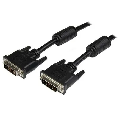 Produktbild von StarTech.com 5m DVI-D Single Link Kabel - St/St, 5 m, DVI-D, DVI-D, Stecker, Stecker, Schwarz