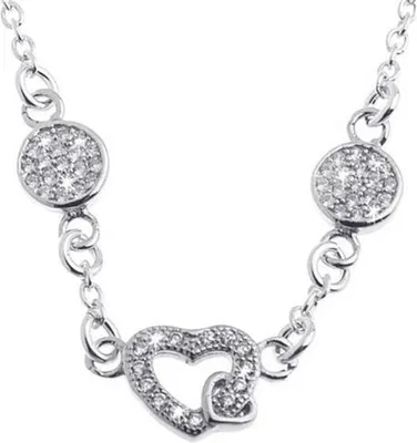 Produktbild von SILBERKETTEN STORE Fashion Line Kette Amore 1 - 925 Silber, Länge wählbar von 40-60cm - 40cm