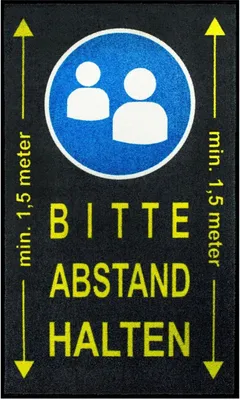 Produktbild von Schmutzfangmatte schwarz Fussmatte innen Sauberlaufmatte