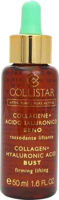 A close-up product shot of a serum bottle with a dropper.