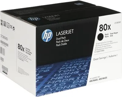 Produktbild von Original Toner 80X für hp LaserJet Pro 400 schwarz HC DP