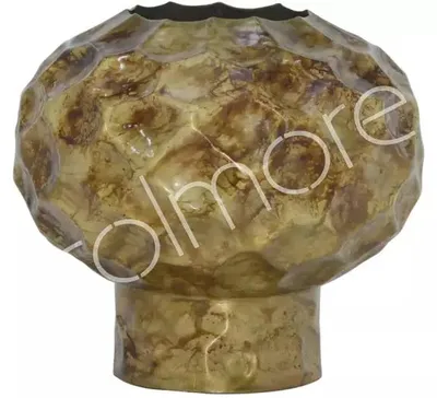 Image de Vase ELLIE, diamètre 40 cm, hauteur 36 cm, finition or