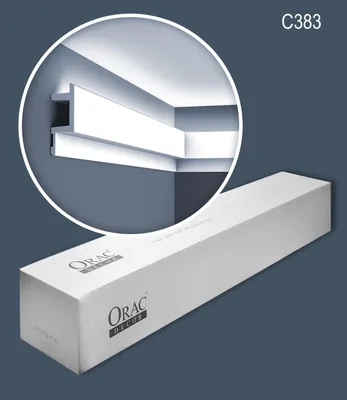 Produktbild von Orac Decor C383 MODERN Eckleisten 1 Karton SET 12 Zierleisten | 24 m