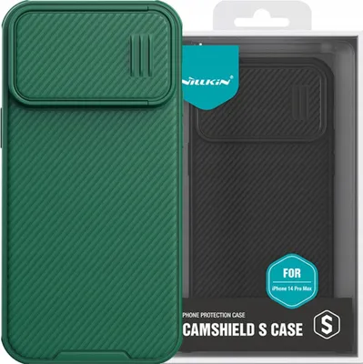 Produktbild von Nillkin Fall Kamera Abdeckung für Iphone 14 Pro Max Grün