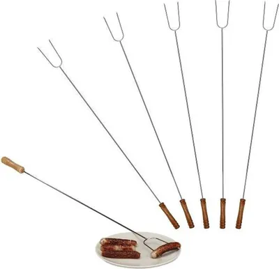 Immagine prodotto di Spiedini per barbecue extra lunghi, set da 6