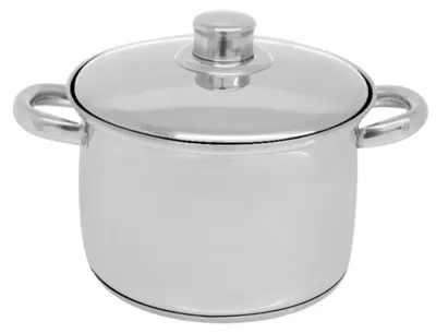 Immagine prodotto di Pentola in acciaio inossidabile, adatta per induzione e forno (18 cm)