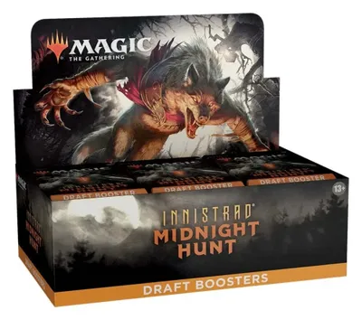 Zdjęcie produktu dla Wizards of the Coast Magic: The Gathering Innistrad: Midnight Hunt Draft-Booster Display englisch, Sammelkarten