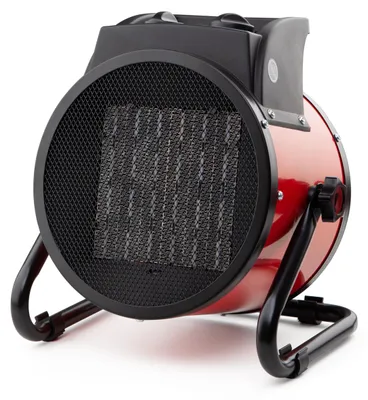 Produktbild von Orbegozo FHR 3050 Keramikheizung, 3000 W, Metall, Schwarz/Rot