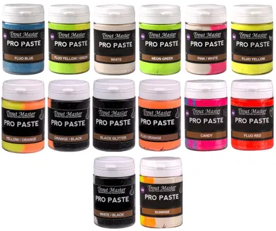 Produktbild von Trout Master Pro Paste Teig - 60g Forellenteig, Farbe/Aroma:Fluoro Orange / Fish
