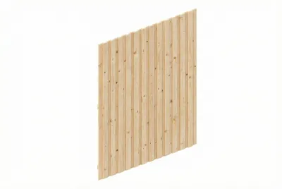 Produktbild von Seitenwand Deckelschalung SKAN HOLZ Emsland 230 x 330 cm natur