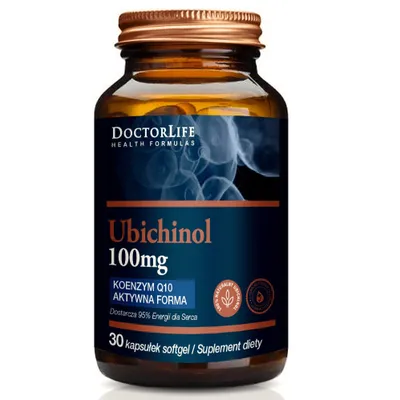 Obrázek produktu pro Ubichinol Koenzym Q10, Aktivní 30mg Kapsle, Pro Zdraví Srdce