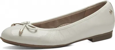 Produktbild von Tamaris Comfort Damen Ballerina in Beige, Größe 39