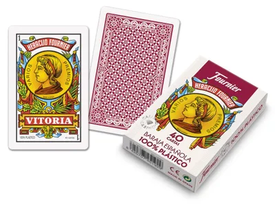 Produktbild von Fournier Plastikkartenspiel Mit Buchstaben Nr. 2100 40 Buchstaben In Casinoqualität Brettspiel Durchsichtig  Durchsichtig One Size