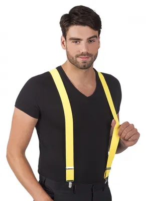 Produktbild von Boland Hosenträger Basic neongelb