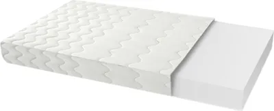 Produktbild von Best for You Schaumstoffmatratze Easy Active Matratze Kinderbettmatratze von 60x120x10 cm bis 200x200x10 cm mit Reißverschluss 200x200