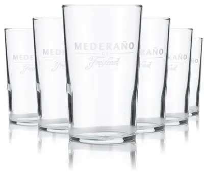 Produktbild von 6x Freixenet Glas 0,13l Säntisbecher Mederano Probierglas Tasting Gläser Set