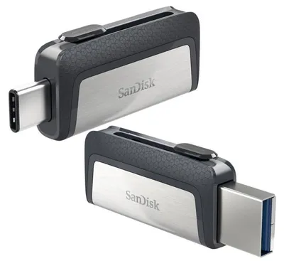 Zdjęcie produktu dla Pamięć USB SanDisk Ultra Dual Drive USB 3.0/Type-C, 64 GB