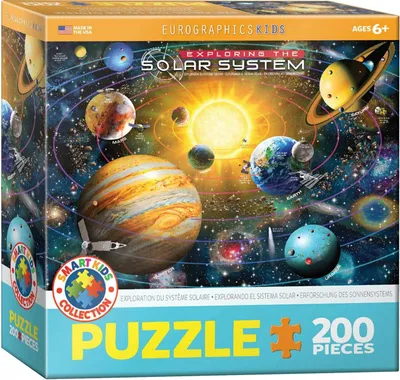 Produktbild von EUROGRAPHICS Puzzle Erforsche das Sonnensystem 200 Teile