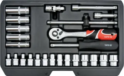 Obrázek produktu pro Gola sada 1/4" 25 ks