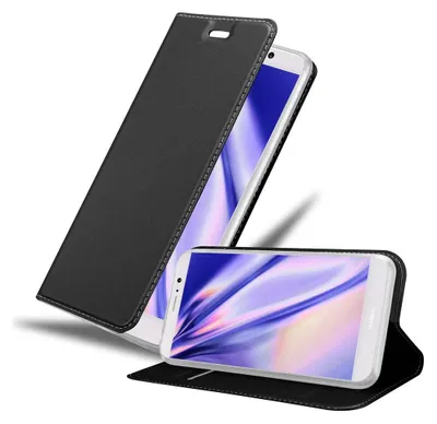 Produktbild von Cadorabo Handyhülle für Huawei MATE 9 Schutz Hülle in Schwarz Cover Etui Book Case Booklet