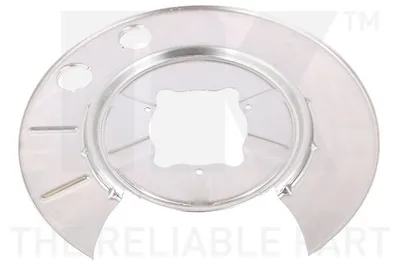Produktbild von NK Spritzblech Bremsscheibe für TESLA Model S (5YJS) Hinten Rechts 2366012 Ankerblech
