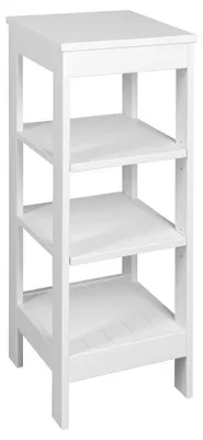 Produktbild von Aqualine ETIDE Schrank mit Ablagen 36x86x36 cm, weiß matt