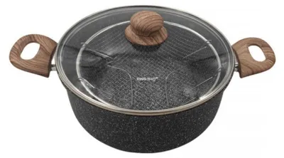 Produktbild von Marmortopf Mit Bratkorb Kinghoff Kh-1985 4L
