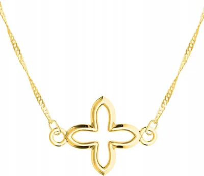 Produktbild von Goldkette mit Kreuz Kreuz Kreuz Kreuz SILBER 925