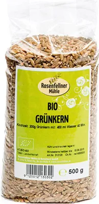 Produktbild von Grünkern 500g - 8er Vorteilspack von Rosenfellner Mühle