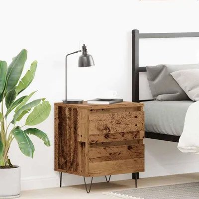 Obrázok produktu pre vidaXL Nočný stolík z regenerovaného dreva 40 x 35 x 50 cm materiál na báze dreva